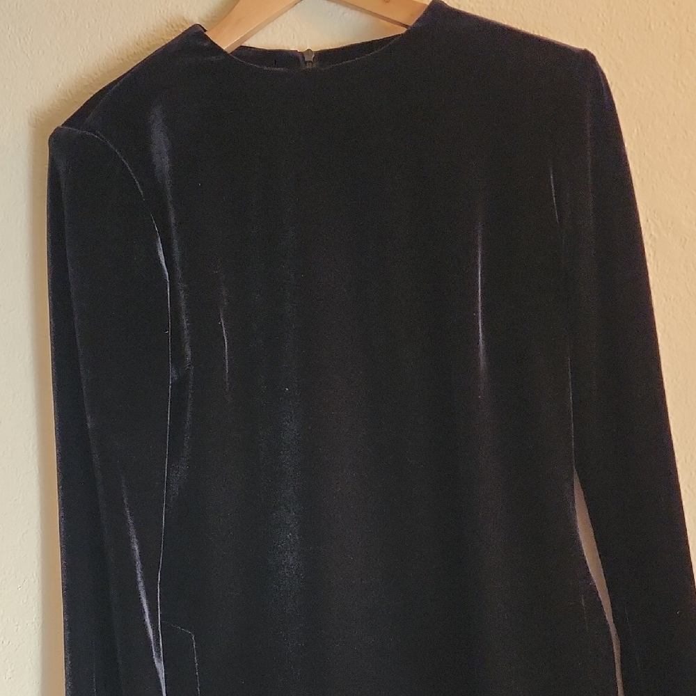 Elegant Black Velvet Top